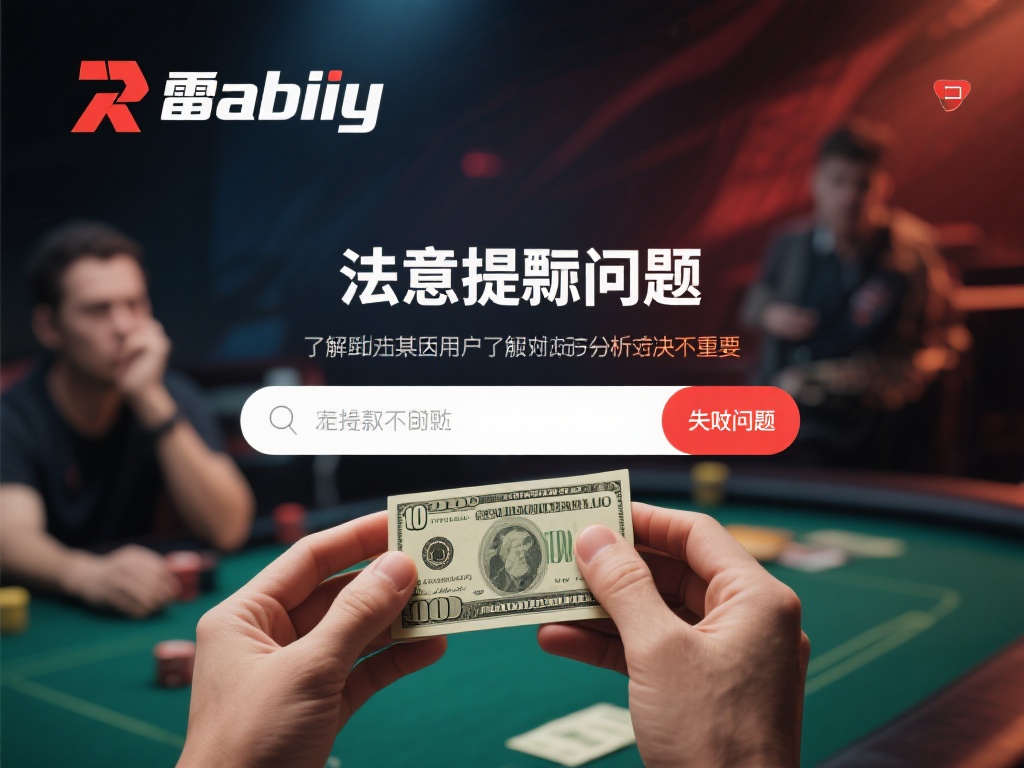 雷竞技提款不到账原因解析及解决方法详解 遇到提款问题,或许是每个玩家最头疼的场景之一。不论